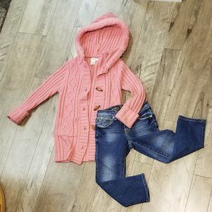 Cheroke Sweater and Justice Jeans